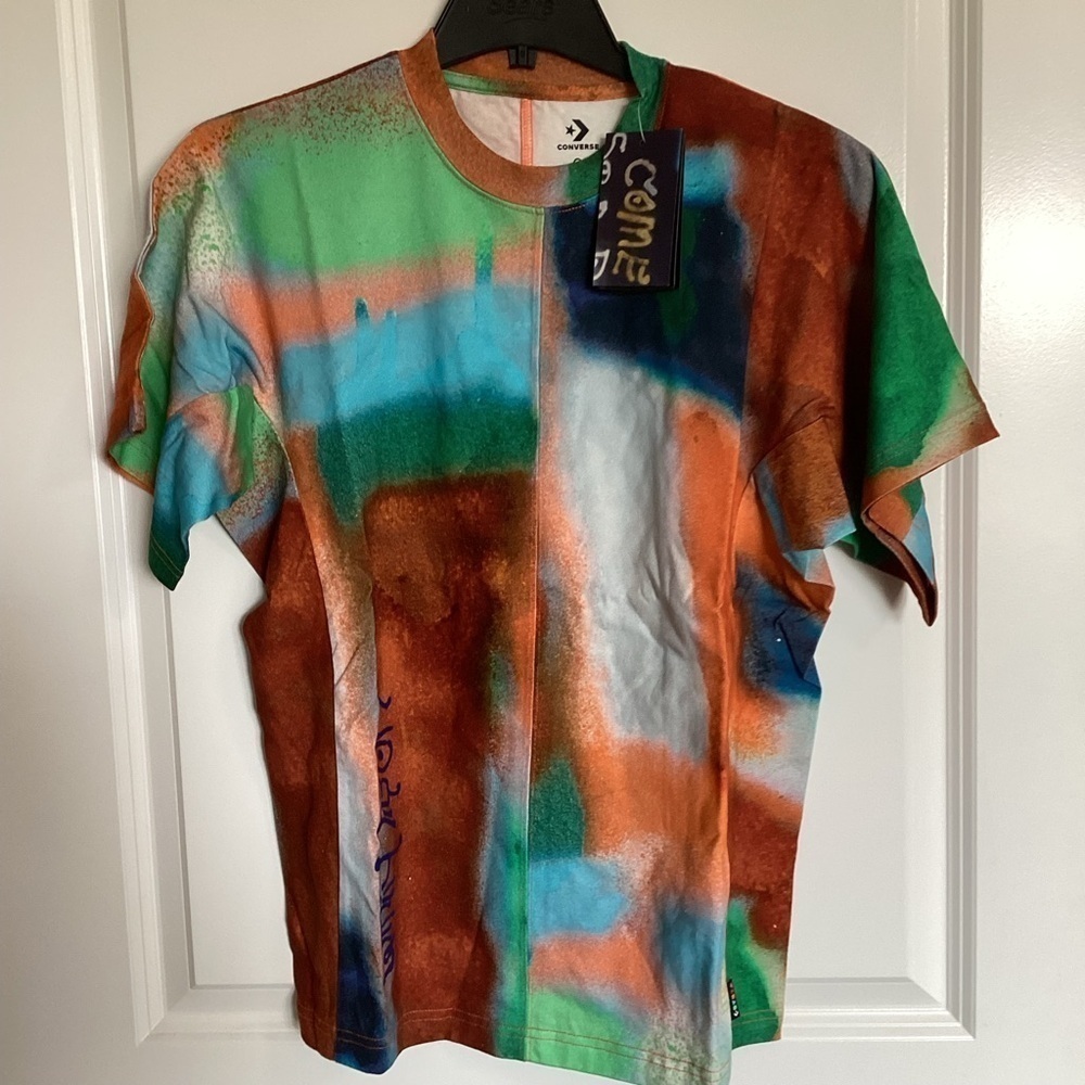 Converse Shapes x Come Tees Star T-Shirt Unisex Size II Multicolour